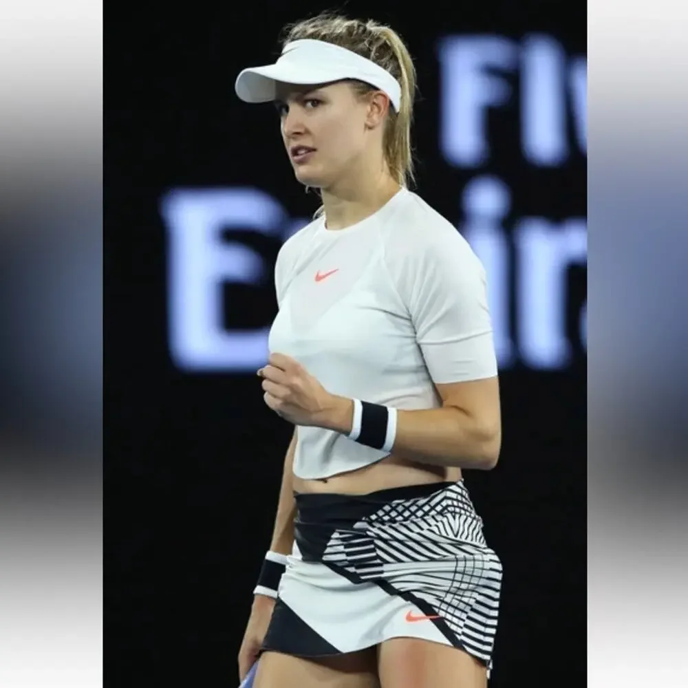EUC Womens Medium NIKE Premier Power Spin Skirt Eugenie Bouchard 2017